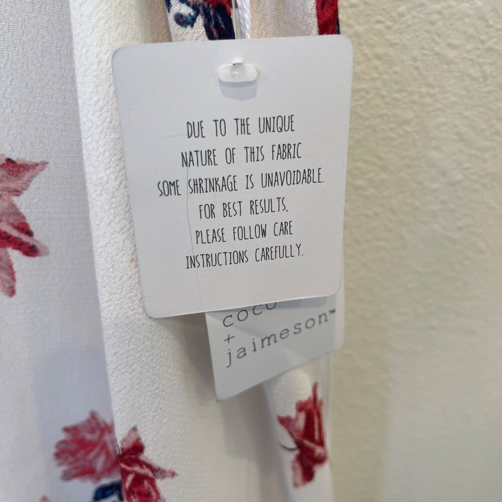 Nwt Coco & Jaimeson Sleeveless Floral Dress Knee … - image 3